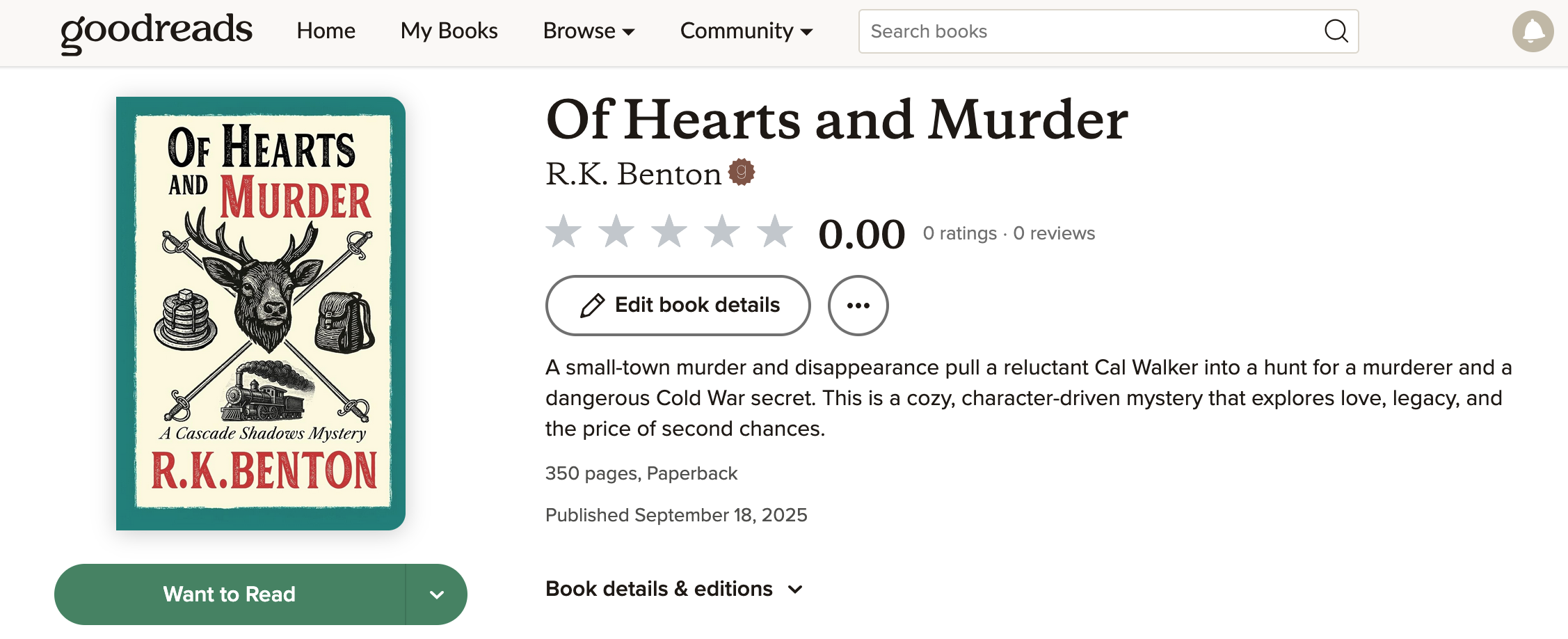  Screenshot from this morning. Note that it is  not  yet published and we’re fixing that now… 